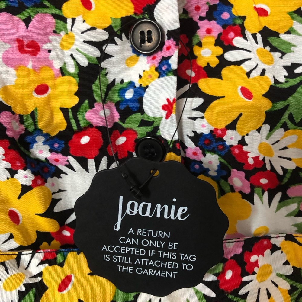 Joanie Clothing Barb Floral Daisy Print Tea Dress, size UK 8, US 4 NWT - Picture 6 of 9
